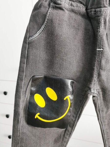 Джинси для хлопчика Smile чорні 10095, Розмір 110 10095 фото