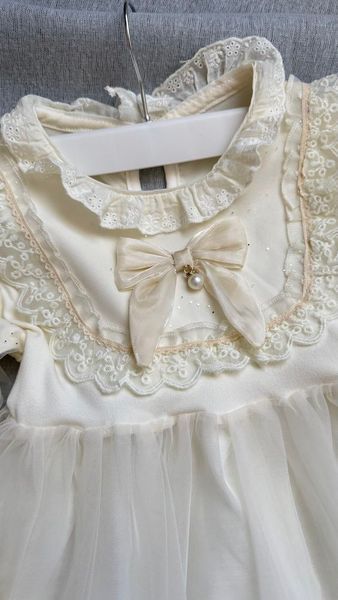 Ніжна сукня для дівчинки з бантиком 10993, Розмір 110 10993 фото